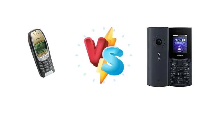 Nokia 6310 vs Nokia 110 4G 2nd Edition