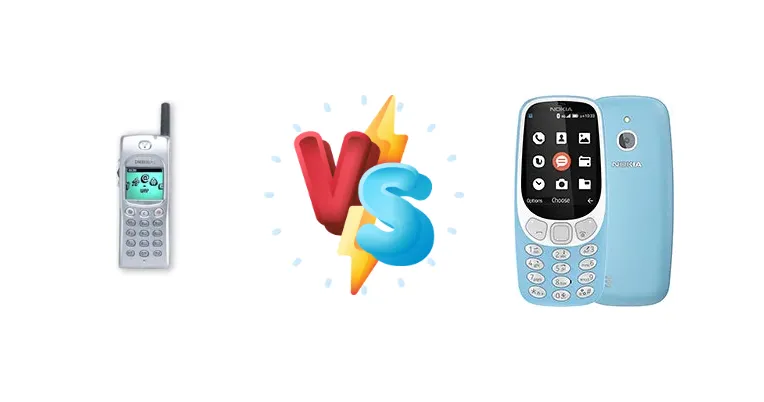 Philips Xenium 9@9 vs Nokia 3310 4G