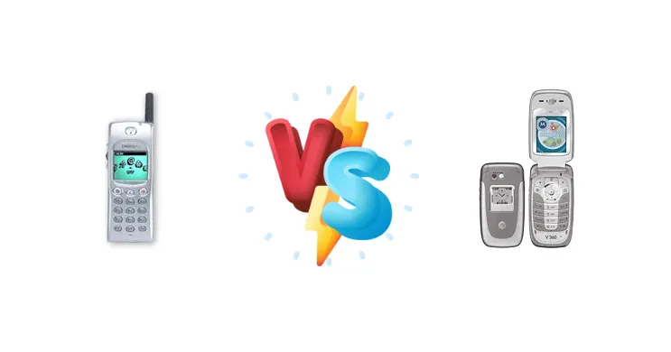 Philips Xenium 9@9 vs Motorola V360