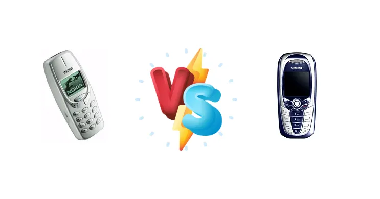 Nokia 3310 vs Siemens C65