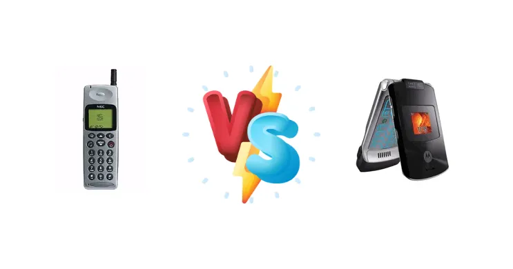 NEC G9D+ vs Motorola RAZR V3xx