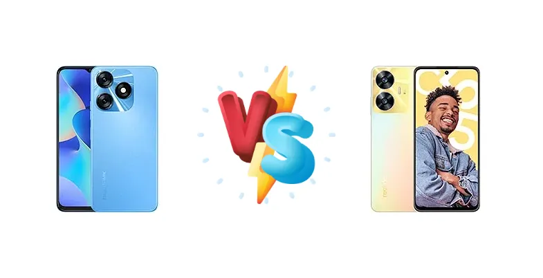 Tecno Spark 10 vs Realme C55