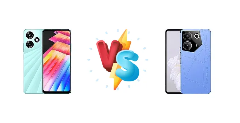 Infinix Hot 30 vs Tecno Camon 20s Pro 5G