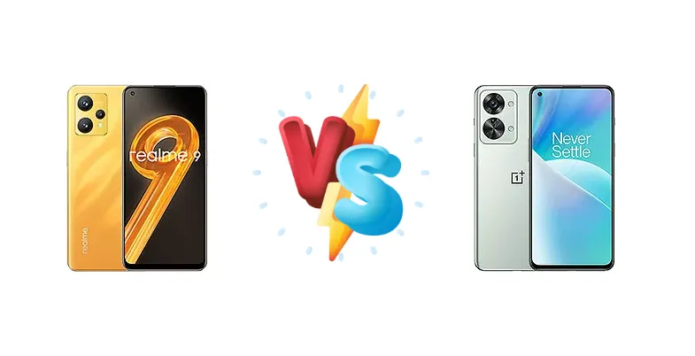 Realme 9 vs OnePlus Nord 2T
