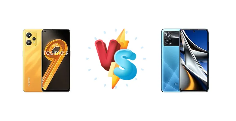 Realme 9 vs Xiaomi Poco X4 Pro 5G
