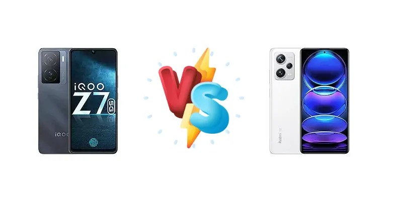 vivo iQOO Z7 vs Xiaomi Redmi Note 12 Pro+