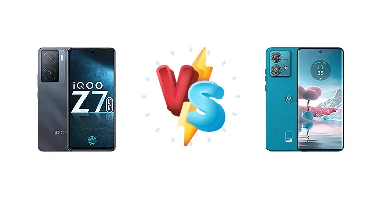 vivo iQOO Z7 vs Motorola Edge 40 Neo