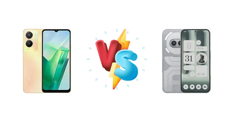 vivo T2x (India) vs Nothing Phone (2a) Plus