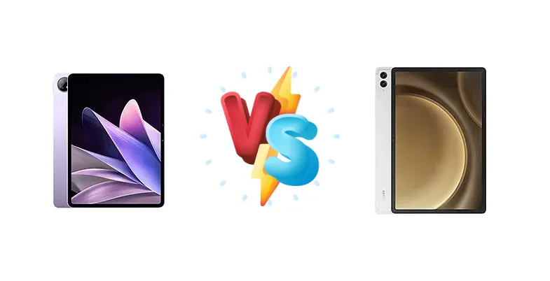 Dimensity 9000 vs Exynos 1380: vivo Pad2 and Galaxy Tab S9 FE+ Compared