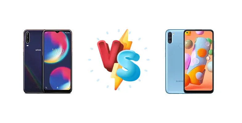 Wiko View4 vs Samsung Galaxy A11