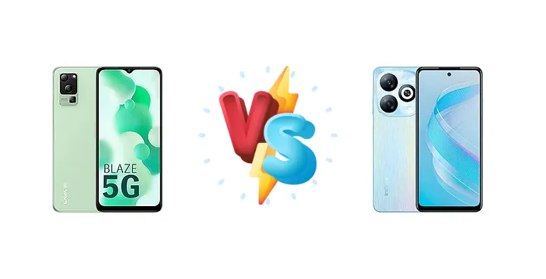 Lava Blaze 1X vs Infinix Smart 8 Pro