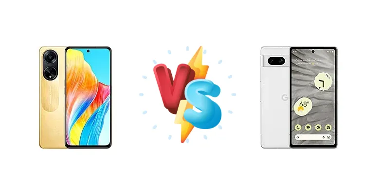 Pixel 7a vs Oppo F23: Google's AI Camera vs. Fast Charging