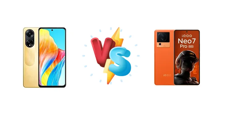 Oppo F23 vs vivo iQOO Neo 7 Pro