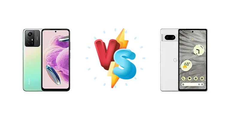 Xiaomi Redmi Note 12S vs Google Pixel 7a
