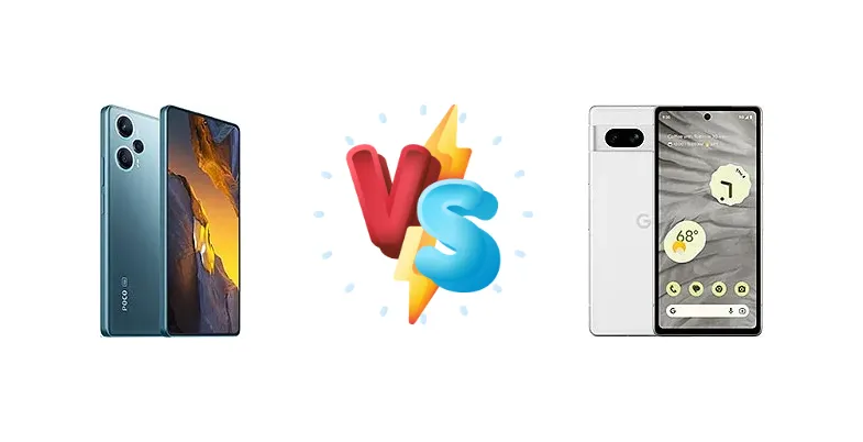 Xiaomi Poco F5 vs Google Pixel 7a