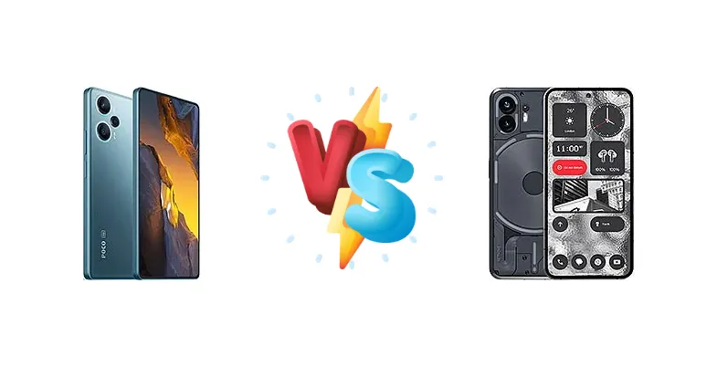 Xiaomi Poco F5 vs Nothing Phone (2)