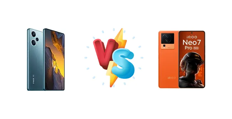 Xiaomi Poco F5 vs vivo iQOO Neo 7 Pro