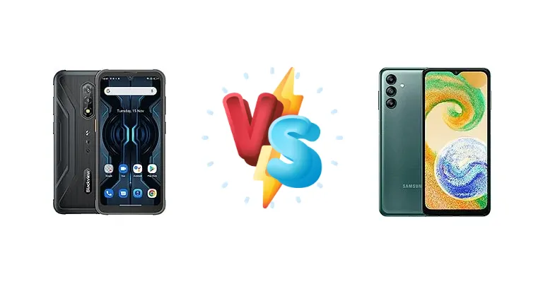 Blackview BV5200 Pro vs Samsung Galaxy A04s