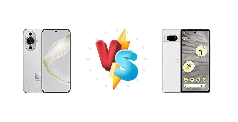 Pixel 7a vs. Huawei nova 11: Google's AI Smarts Meet Huawei's Fast Charging