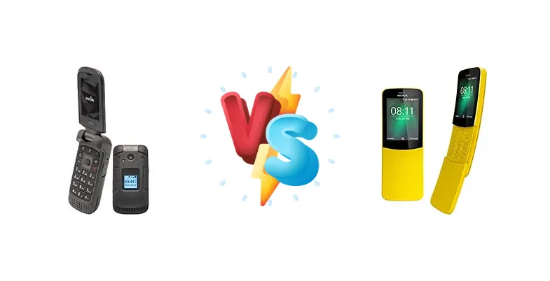 Sonim XP3 vs Nokia 8110 4G