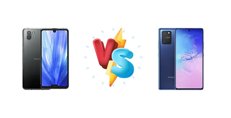 Sharp Aquos R3 vs Samsung Galaxy S10 Lite