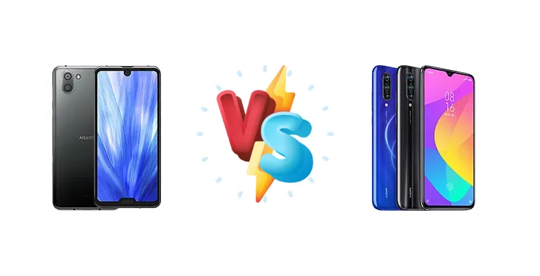 Sharp Aquos R3 vs Xiaomi Mi 9 Lite