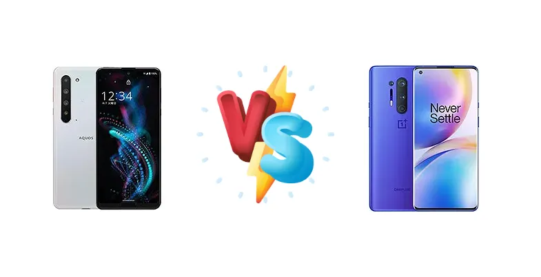 Sharp Aquos R5G vs OnePlus 8 Pro