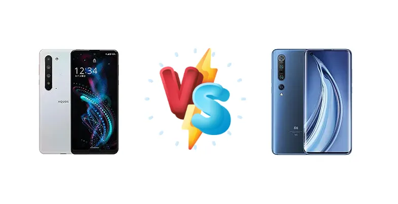 Sharp Aquos R5G vs Xiaomi Mi 10 Pro 5G