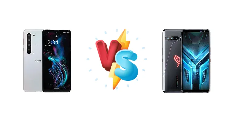 Sharp Aquos R5G vs Asus ROG Phone 3