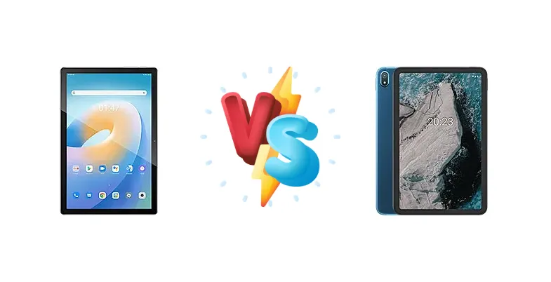 Blackview Tab 12 vs Nokia T20