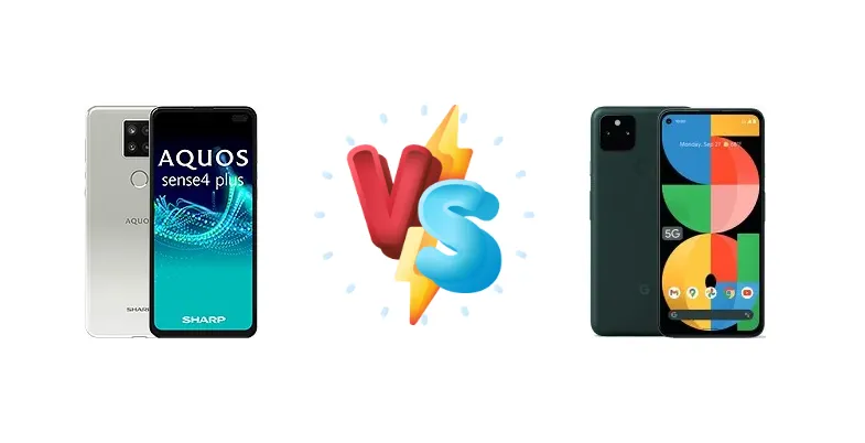 Snapdragon Showdown: Sharp Aquos sense4 plus vs. Google Pixel 5a 5G
