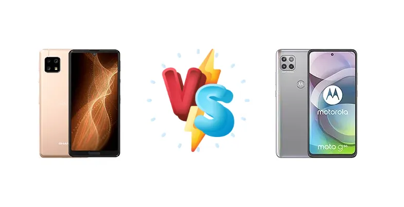Sharp Aquos sense5G vs Motorola Moto G 5G