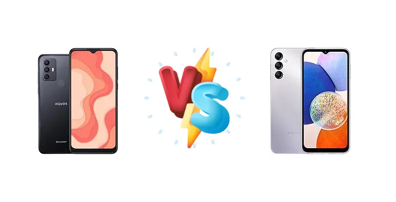 Budget 5G Showdown: Sharp Aquos V6 vs Samsung Galaxy A14 5G - Which Wins?