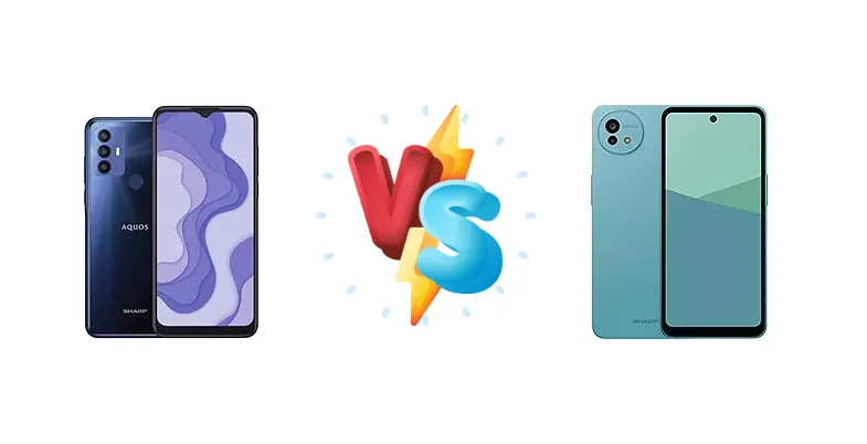 Sharp Aquos V6 Plus vs Sharp Aquos wish5