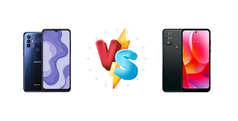 Sharp Aquos V6 Plus vs Motorola Moto G Power (2022)