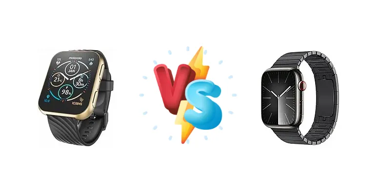 Motorola Moto Watch 200 vs Apple Watch Series 9