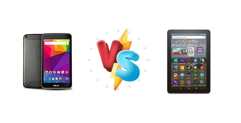 BLU Touchbook G7 vs Amazon Fire HD 8 (2022)