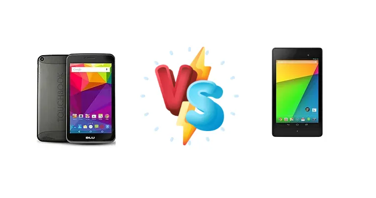 BLU Touchbook G7 vs Asus Google Nexus 7 (2013)