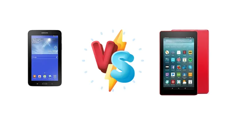 Samsung Galaxy Tab 3 Lite 7.0 3G vs Amazon Fire 7 (2017)