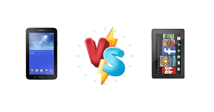 Samsung Galaxy Tab 3 Lite 7.0 3G vs Amazon Fire HD 7