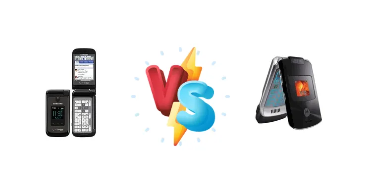 Samsung U750 Zeal vs Motorola RAZR V3xx
