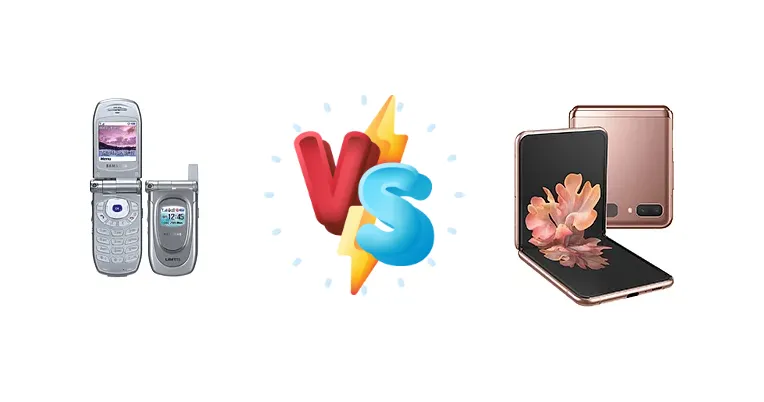 Samsung Z105 vs Samsung Galaxy Z Flip 5G