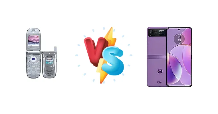 Samsung Z105 vs Motorola Razr 40