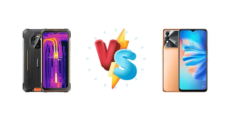 Blackview BL8800 Pro vs Tecno Spark 8T