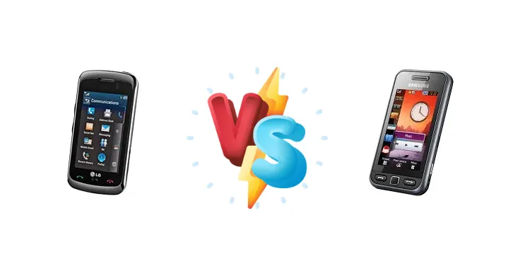 LG GT550 Encore vs Samsung S5230 Star