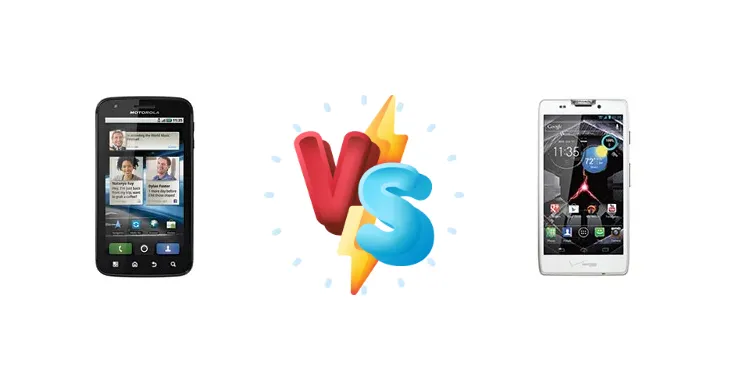 Motorola ATRIX vs Motorola DROID RAZR HD