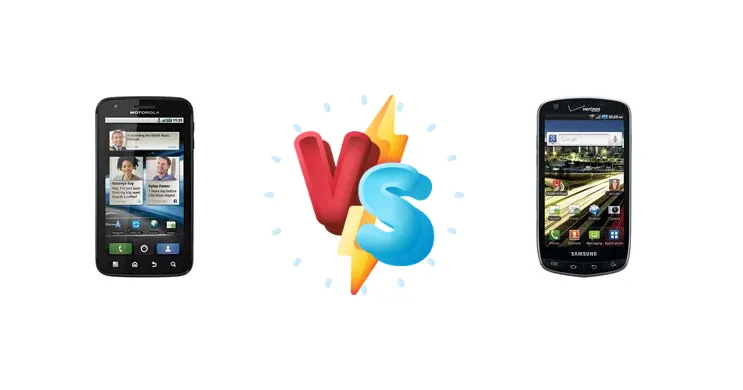 Motorola ATRIX vs Samsung Droid Charge I510