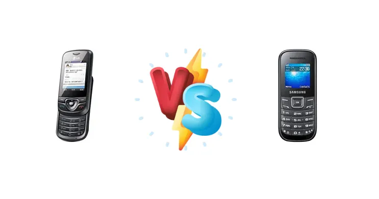 LG A200 vs Samsung E1200 Pusha