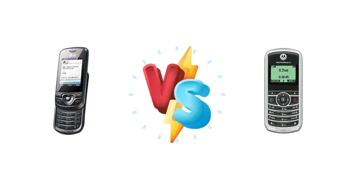 LG A200 vs Motorola C118