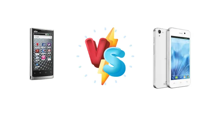 Spice Mi-410 vs Lava Iris X1 Atom S